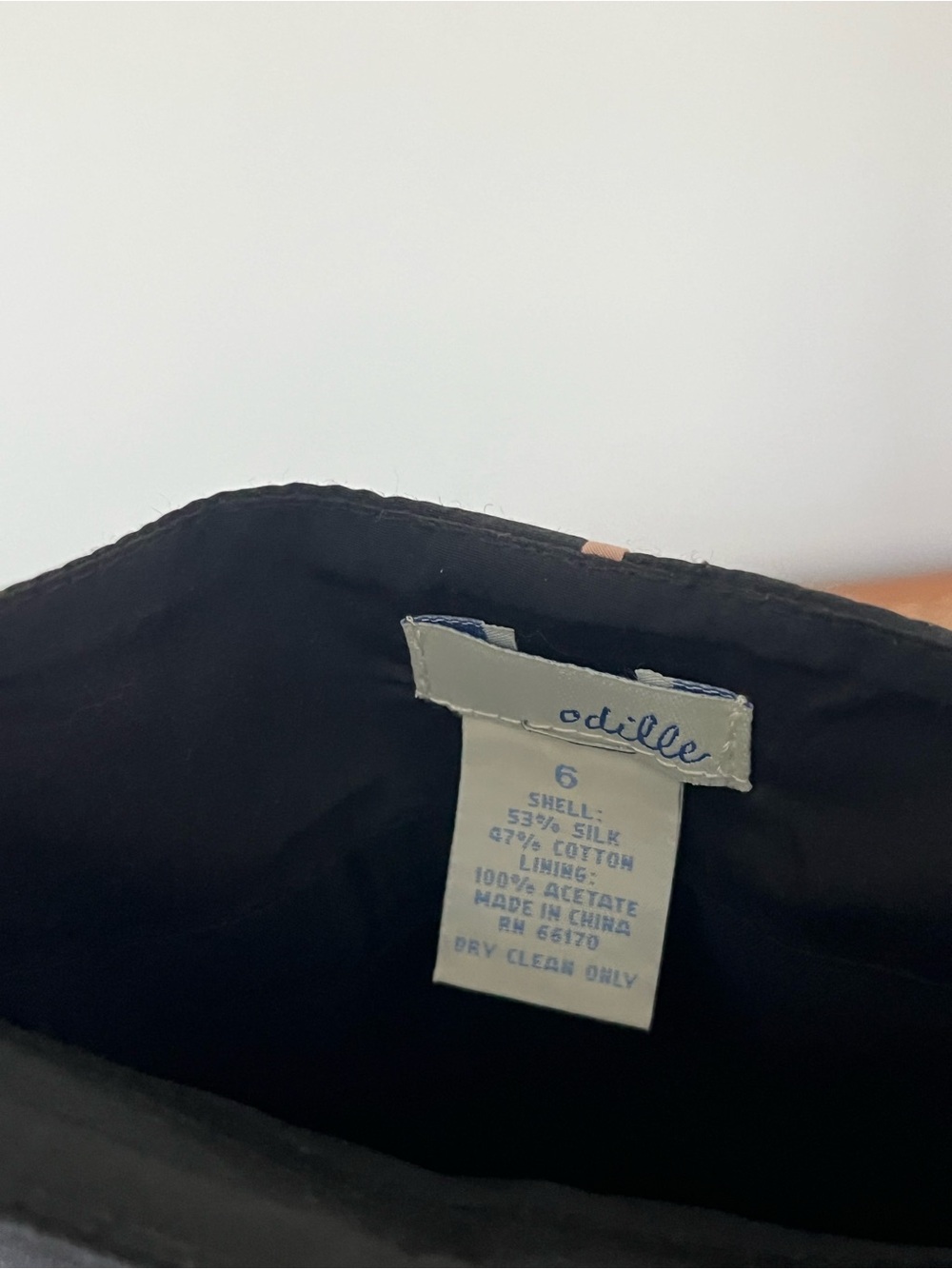 Odille silk blend coquette bow skirt - Picture 4 of 4